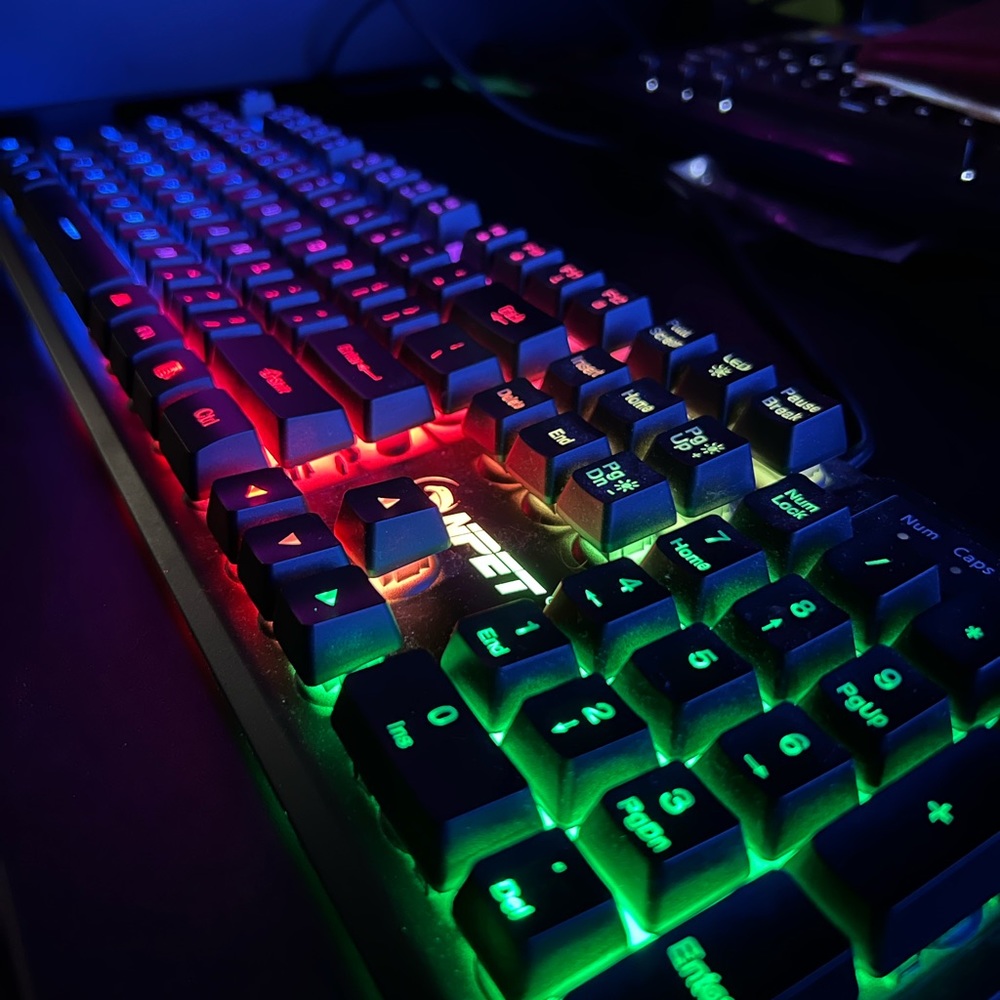 NPET LED keyboard